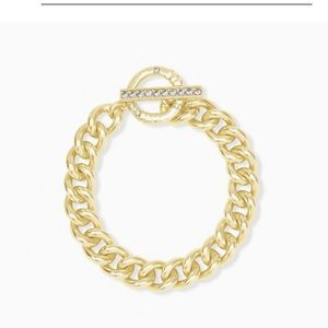 Whitley Chain Bracelet In Gold,